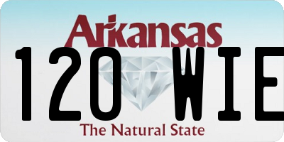 AR license plate 120WIE