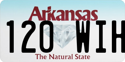 AR license plate 120WIH