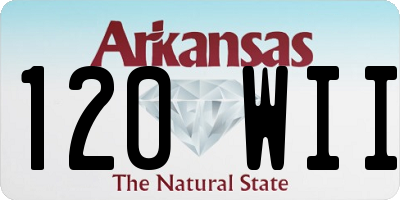 AR license plate 120WII