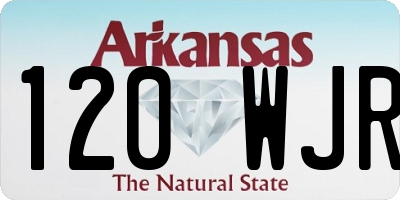 AR license plate 120WJR