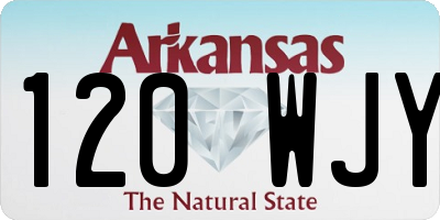 AR license plate 120WJY