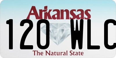AR license plate 120WLC