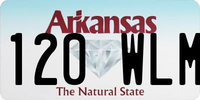 AR license plate 120WLM