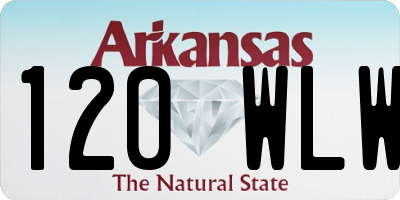 AR license plate 120WLW