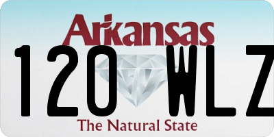 AR license plate 120WLZ