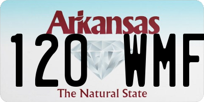 AR license plate 120WMF