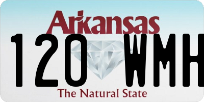 AR license plate 120WMH