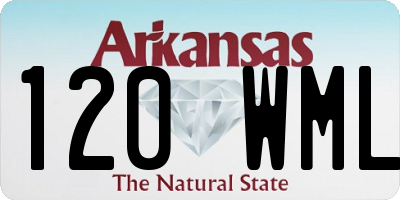 AR license plate 120WML