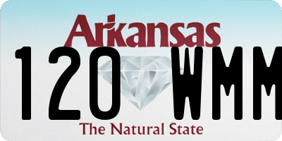 AR license plate 120WMM