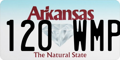 AR license plate 120WMP