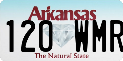 AR license plate 120WMR