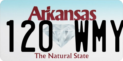 AR license plate 120WMY