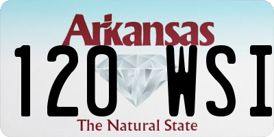 AR license plate 120WSI