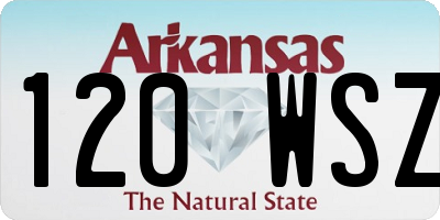 AR license plate 120WSZ