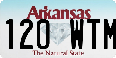 AR license plate 120WTM