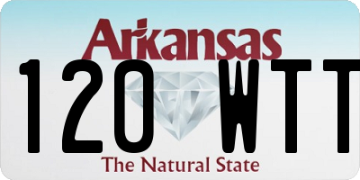 AR license plate 120WTT