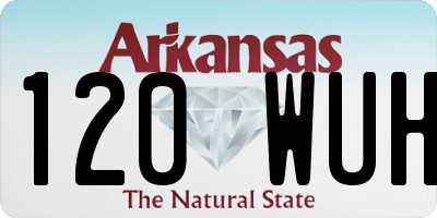 AR license plate 120WUH