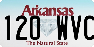AR license plate 120WVC