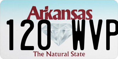 AR license plate 120WVP