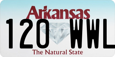 AR license plate 120WWL