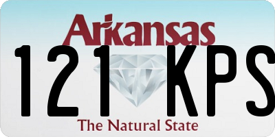 AR license plate 121KPS