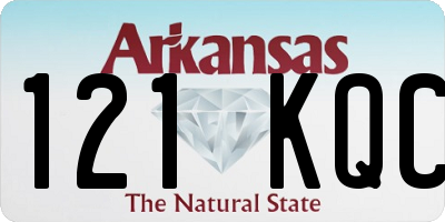 AR license plate 121KQC