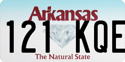 AR license plate 121KQE