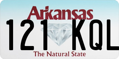 AR license plate 121KQL