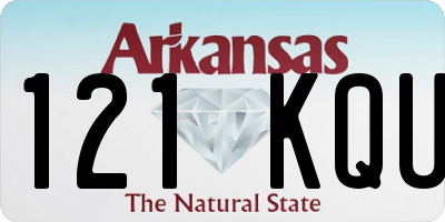 AR license plate 121KQU