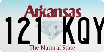 AR license plate 121KQY