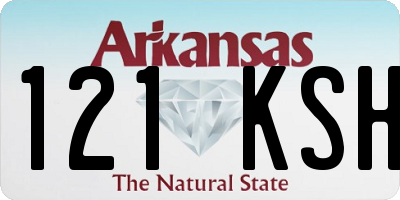 AR license plate 121KSH