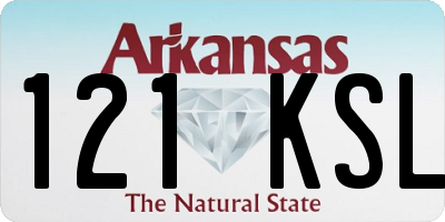 AR license plate 121KSL