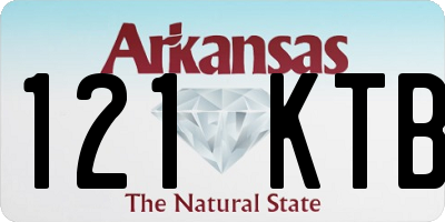 AR license plate 121KTB
