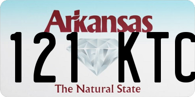 AR license plate 121KTC