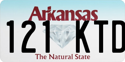 AR license plate 121KTD