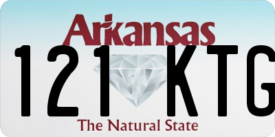 AR license plate 121KTG