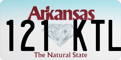 AR license plate 121KTL