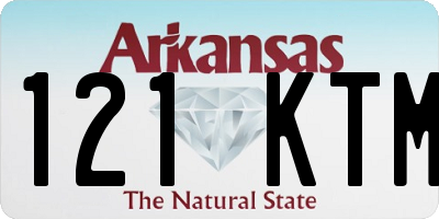 AR license plate 121KTM