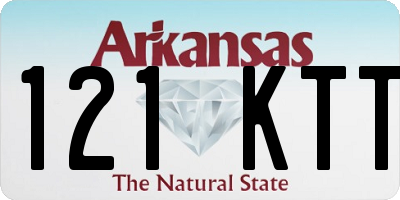 AR license plate 121KTT