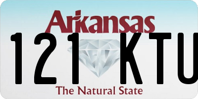 AR license plate 121KTU