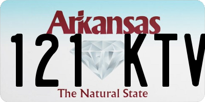 AR license plate 121KTV