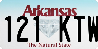 AR license plate 121KTW