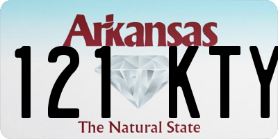 AR license plate 121KTY