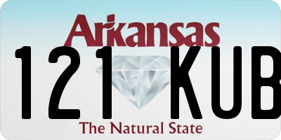 AR license plate 121KUB
