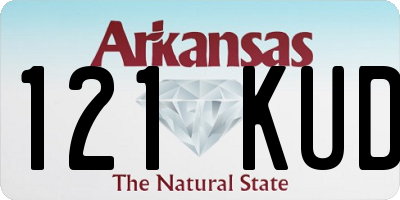 AR license plate 121KUD