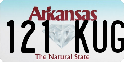 AR license plate 121KUG