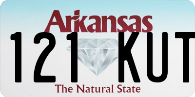 AR license plate 121KUT