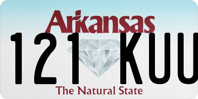 AR license plate 121KUU