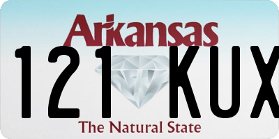 AR license plate 121KUX
