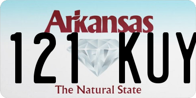 AR license plate 121KUY